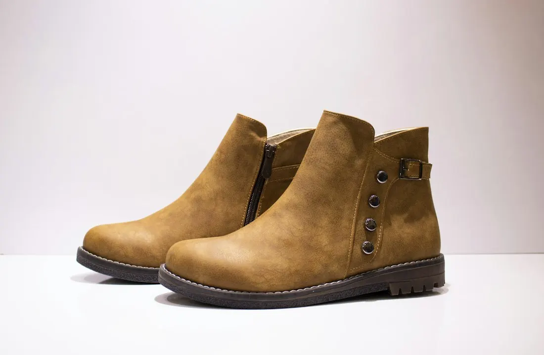 Botines de ante
