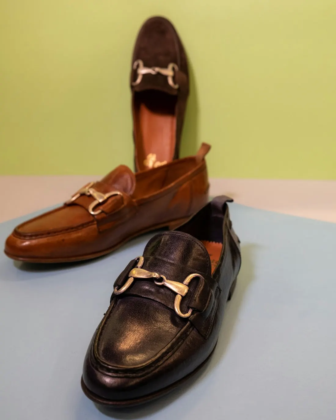 Mocasines con hebilla